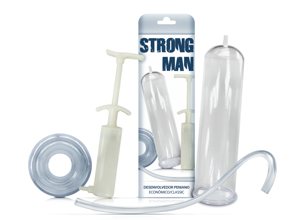 Strong Man Manual with Pearl Syringe – Penis Pump
