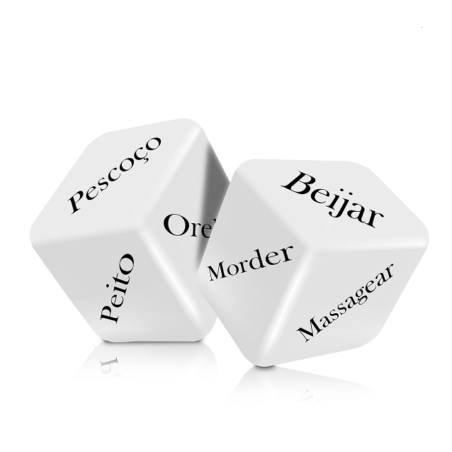 Love Cube Game Dice - 2 Units