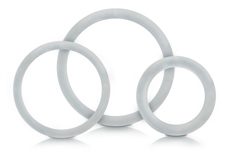 Conjunto de Anel Retardador P/M/G - Incolor