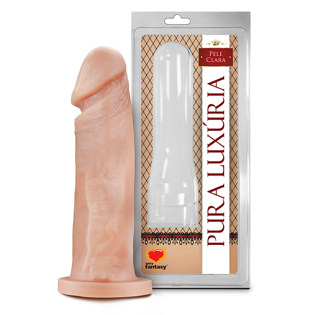 Pênis Realístico Maciço - 17,5cm X 4,4cm