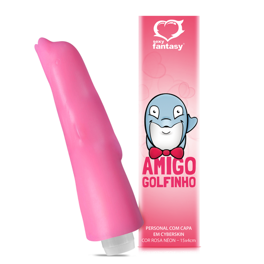 Dolphin Friend in Cyber with Vibration – 15 cm x 4.5 cm